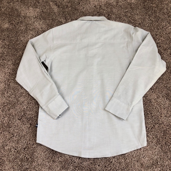 NWT Nautica Classic Blue Boy's Oxford Shirt Size M - Picture 4 of 4